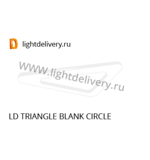 LD TRIANGLE BLANK CIRCLE 